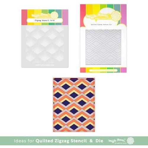 Simon Says Stamp! Waffle Flower ZIGZAG Stencil Trio 421209