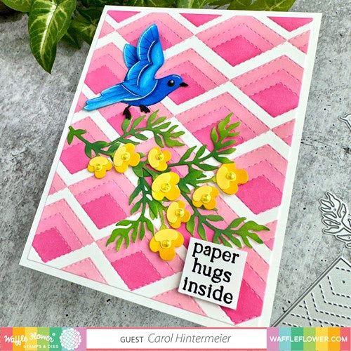 Simon Says Stamp! Waffle Flower ZIGZAG Stencil Trio 421209