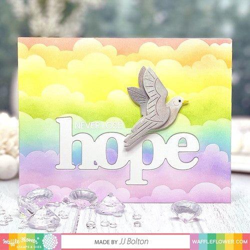 Simon Says Stamp! Waffle Flower OVERSIZED HOPE Dies 421118