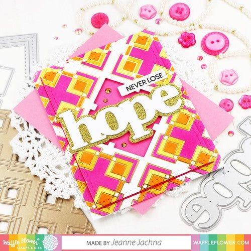 Simon Says Stamp! Waffle Flower OVERSIZED HOPE Dies 421118