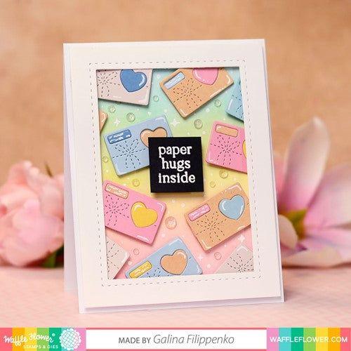 Simon Says Stamp! Waffle Flower LITTLE BIRDIE SENTIMENTS Clear Stamps 421213