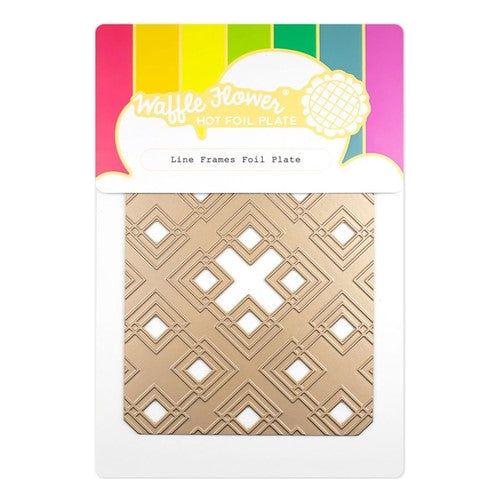 Simon Says Stamp! Waffle Flower LINE FRAMES Hot Foil Plate 421202