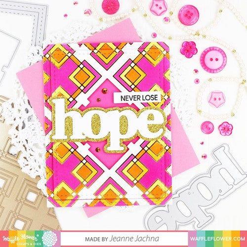 Simon Says Stamp! Waffle Flower LINE FRAMES Hot Foil Plate 421202