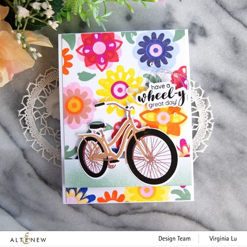 Simon Says Stamp! Altenew GROOVY GARDEN Clear Stamps ALT7497