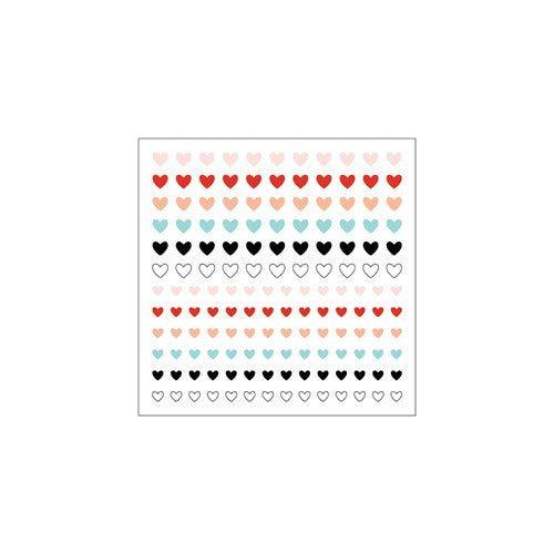 Simon Says Stamp! Concord & 9th ENAMEL HEARTS Shapes 11557