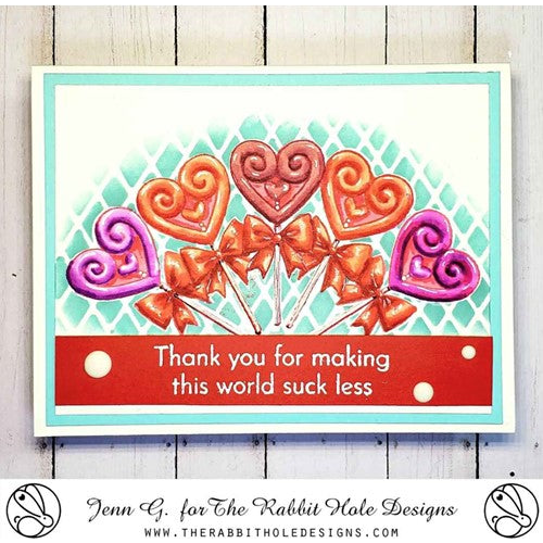 Simon Says Stamp! The Rabbit Hole Designs SWEET WISHES Clear Stamps TRH-195