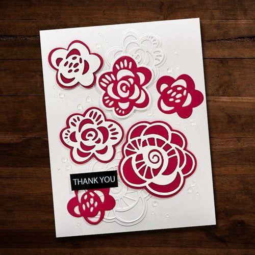 Simon Says Stamp! Paper Rose LAYERED DOODLE FLOWER 2 Dies 28492