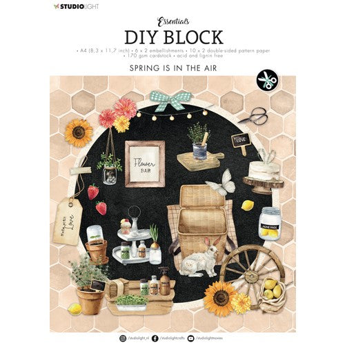 Simon Says Stamp! Studio Light SPRING IS IN THE AIR Essentials DIY Block slesdcb39