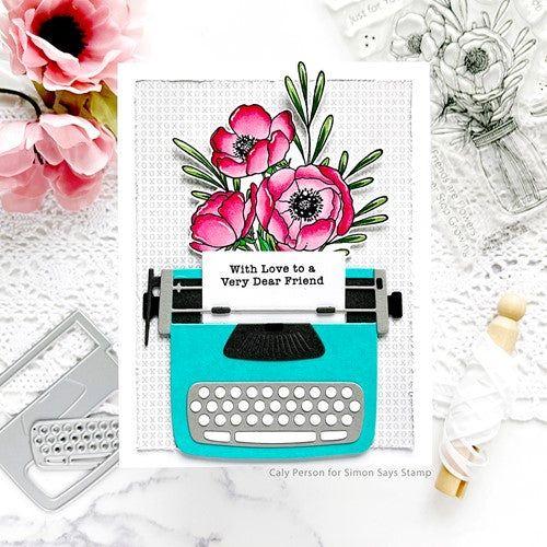 Simon Says Stamp! My Favorite Things TYPEWRITER Dies Die-Namics mft2469 | color-code:ALT1