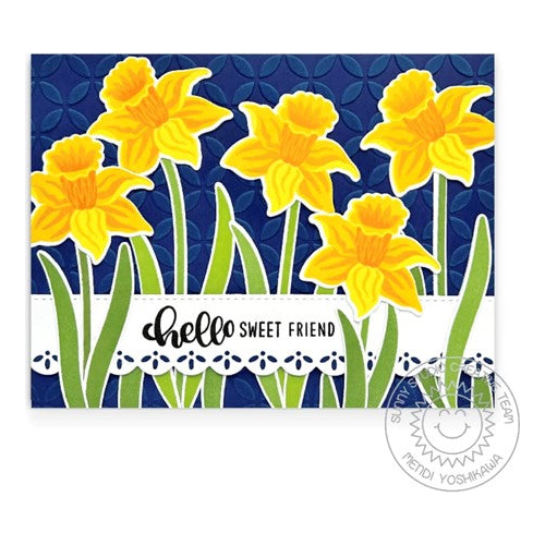 Simon Says Stamp! Sunny Studio SPRING BOUQUET Clear Stamps SSCL-345