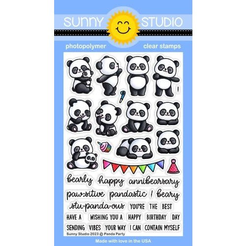 Panda Wooden Stamps, Panda's Daily Life Rubber Stamps, Original Design Stamps  for Journaling, Paper Craft 