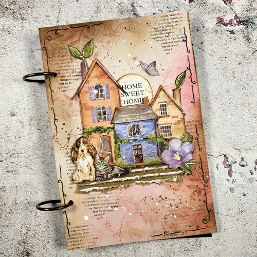 Create this book - Create a page for stickers  Create this book, Happy  paintings, Art journal pages