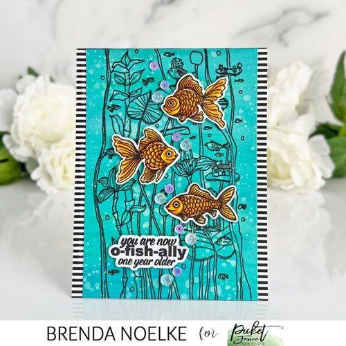 Simon Says Stamp! Picket Fence Studios WHERE MERMAIDS LIVE Clear Stamps oc131