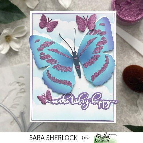 Simon Says Stamp! Picket Fence Studios WANDERING GYPSY Paper Glaze Luxe pgl106