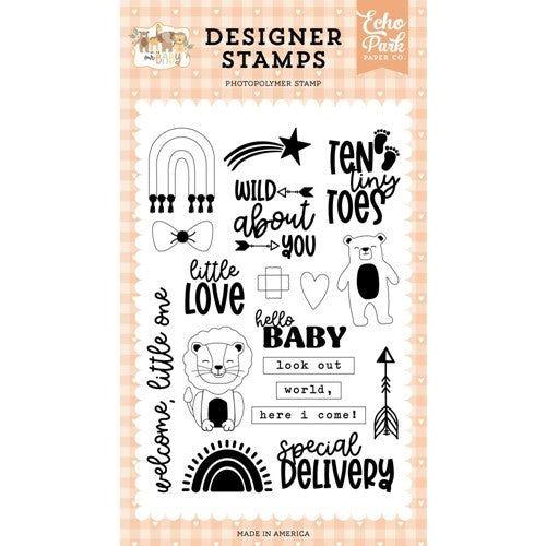 Simon Says Stamp! Echo Park OUR BABY Little Love Clear Stamp Set ob303044