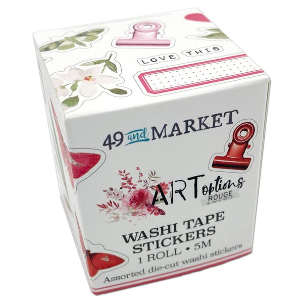 49 and Market ARTOPTIONS ROUGE Washi Tape Stickers AOR-39487 – Simon Says  Stamp