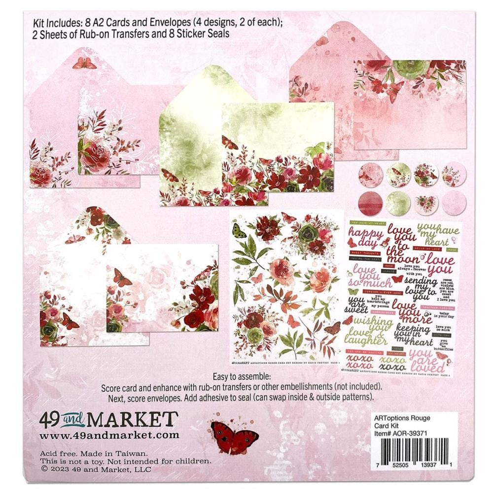 49 and Market ARTOPTIONS ROUGE Card Kit AOR-39371 – Simon Says Stamp