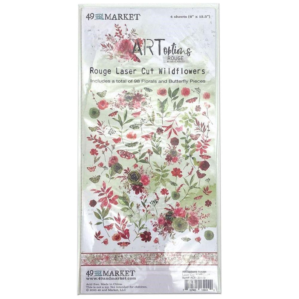 49 and Market ARTOPTIONS ROUGE Laser Cut Outs Wildflowers AOR-39449