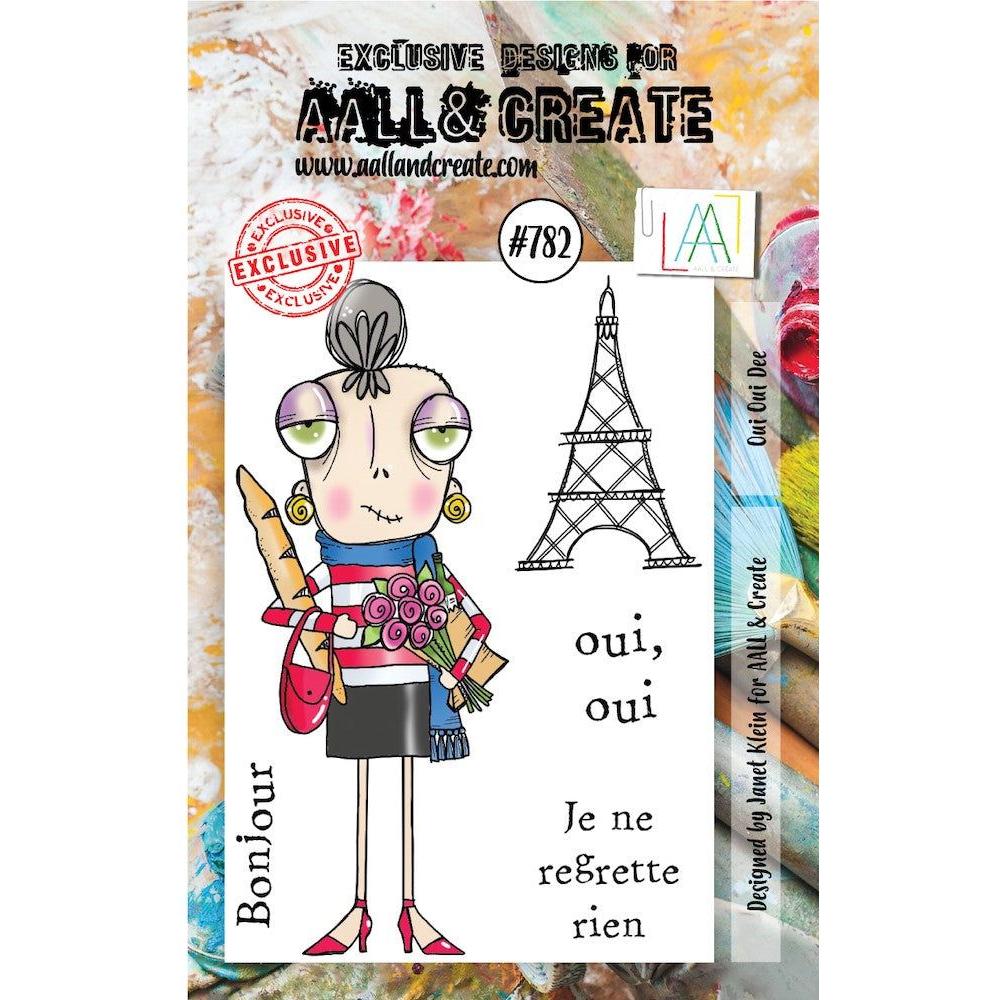 AALL & Create OUI OUI DEE A7 Clear Stamps aall782