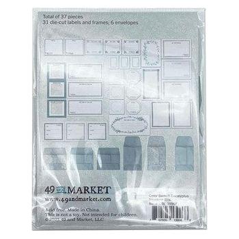 49 and Market COLOR SWATCH EUCALYPTUS Envelope Bits CSE-39968 Backing