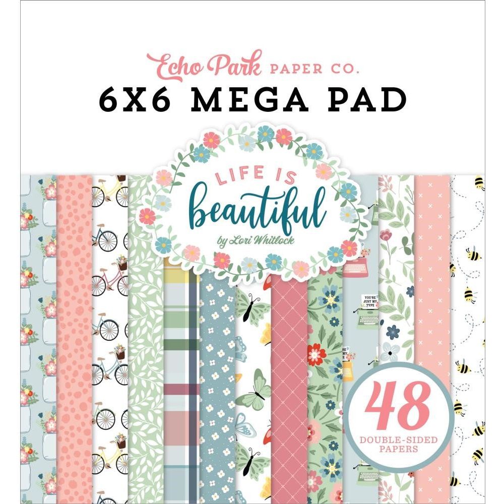 Echo Park - Our Baby Girl Collection - MEGA 6x6 Paper Pad