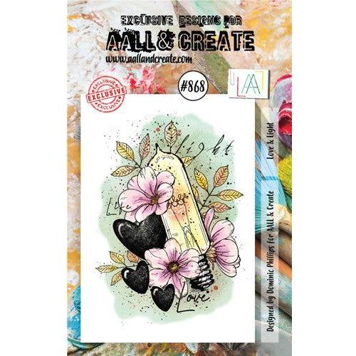 AALL & Create Love And Light A7 Clear Stamp aall868