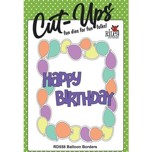 Riley And Company Cut Ups Balloon Borders Dies RD558