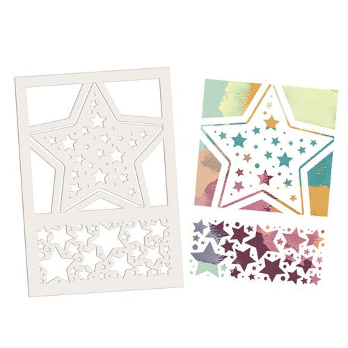 Polkadoodles Star Time Stencils pd8731