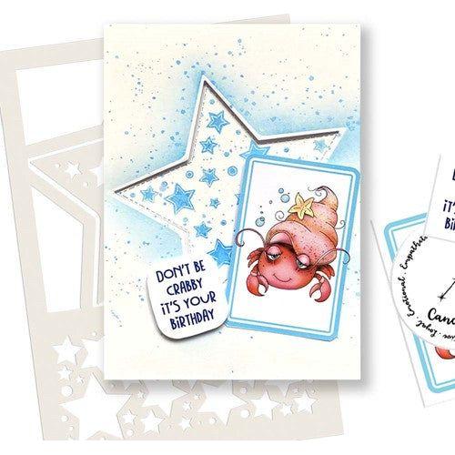 Polkadoodles Star Time Stencils pd8731 crab