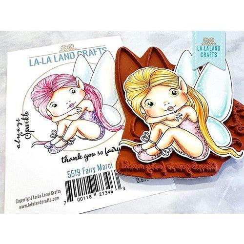 La-La Land Crafts Cling Stamps Fairy Marci 5519