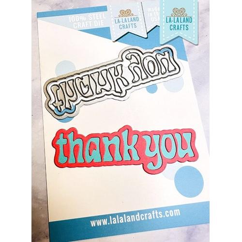 La-La Land Crafts Layered Thank You Dies 8749