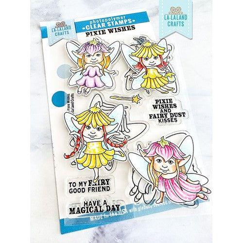 La-La Land Crafts Clear Stamps Pixie Wishes CL131