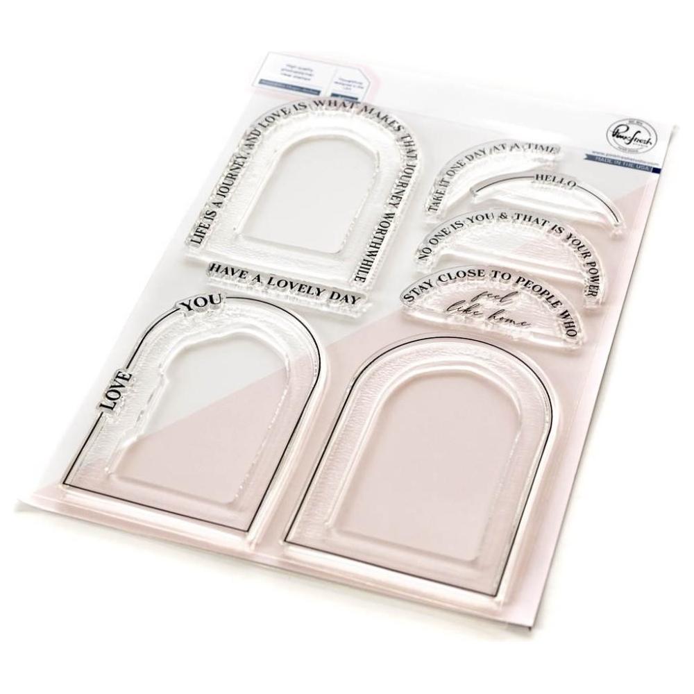 PinkFresh Studio Arches Clear Stamp Set 193723