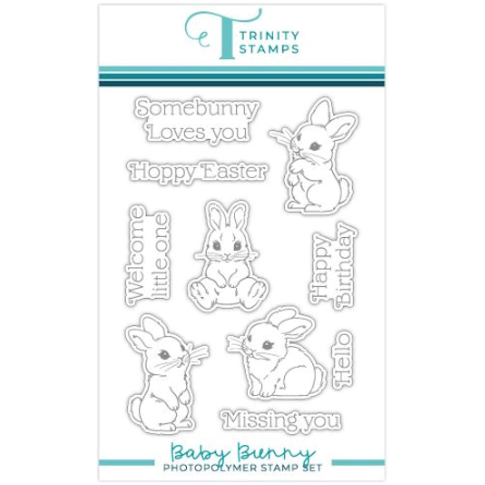 Trinity Stamps Baby Bunny Clear Stamp Set tps-232