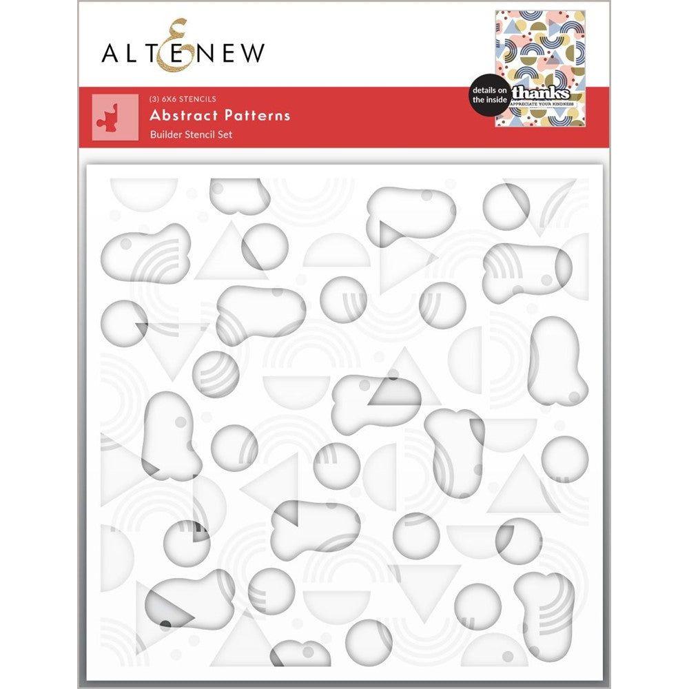 Altenew Abstract Patterns Builder Stencils ALT7658