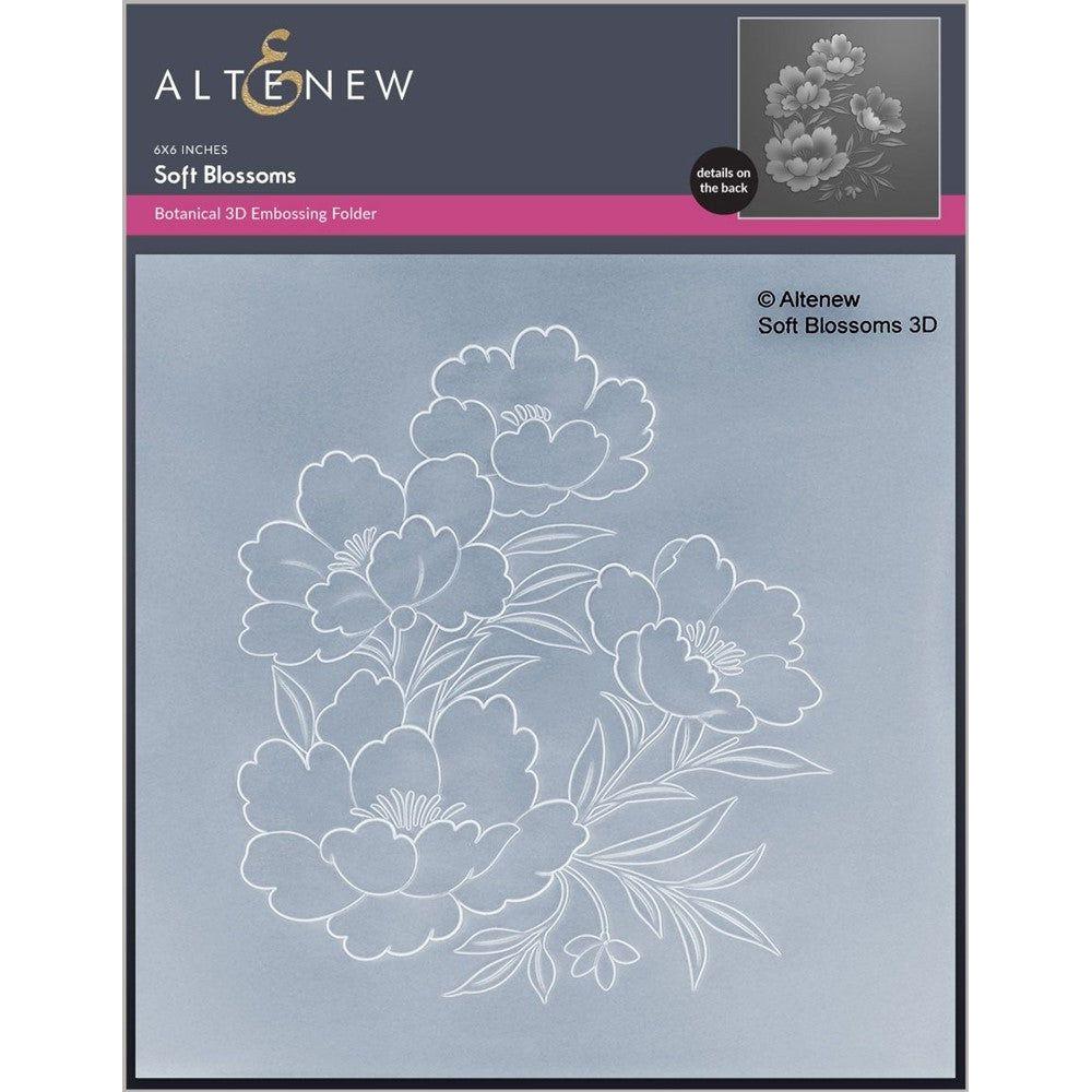 Altenew Soft Blossoms 3D Embossing Folder ALT7644