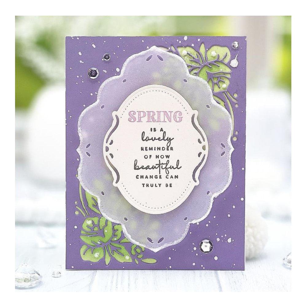 Papertrey Ink Love to Layer Beautiful Brackets Dies PTI-0570 spring