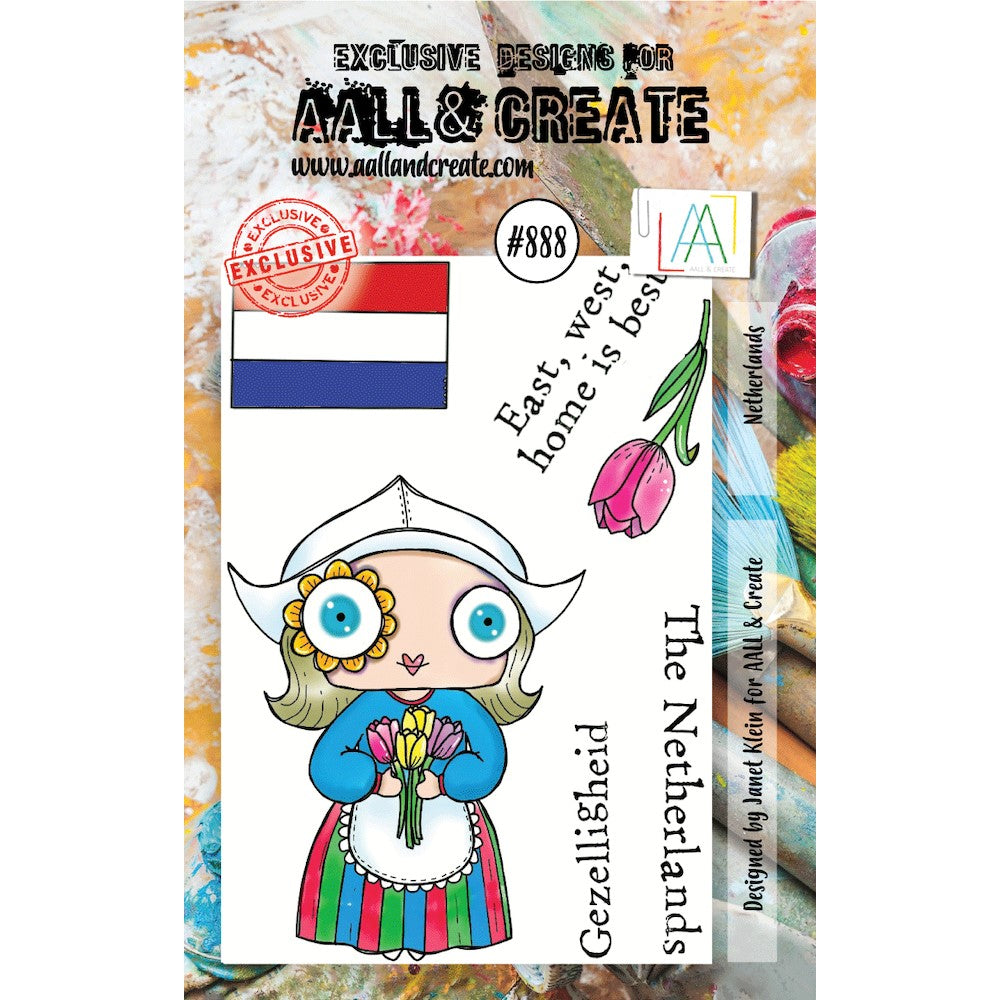 AALL & Create Netherlands A7 Clear Stamps aall888