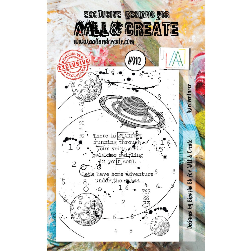 AALL & Create Astroventurer A7 Clear Stamp aall912