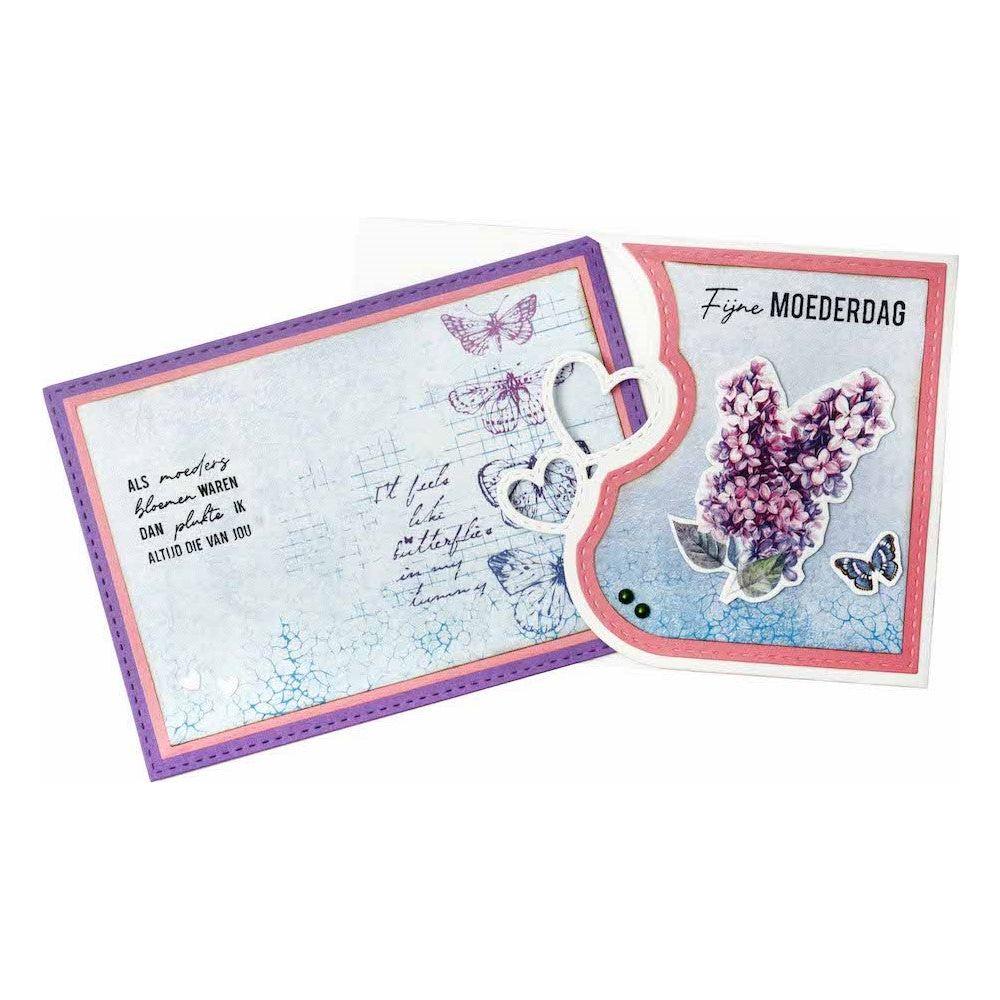 Studio Light Hearts Envelope Essentials Dies slescd496 butterflies