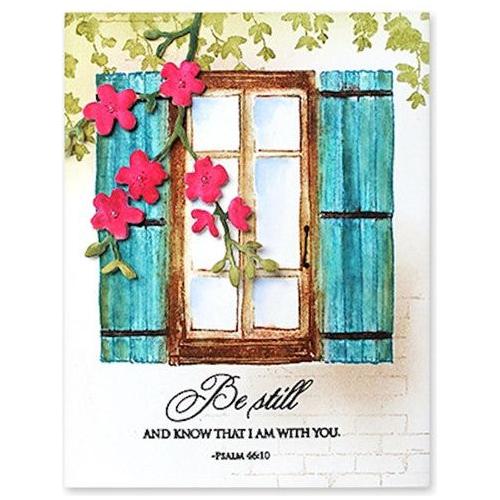 Penny Black Cling Stamps Window 40-891 psalm