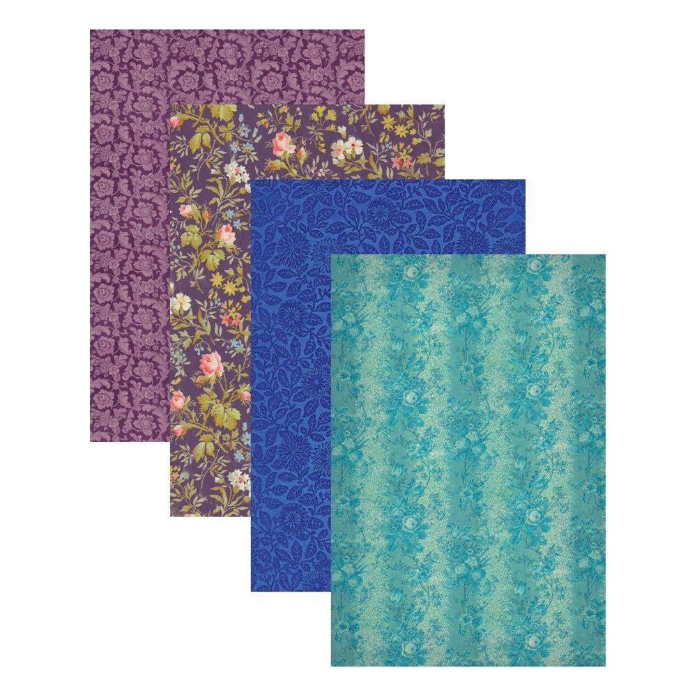 CH-030 Spellbinders Petite Patterns 6 x 9 inch Paper Pad florals