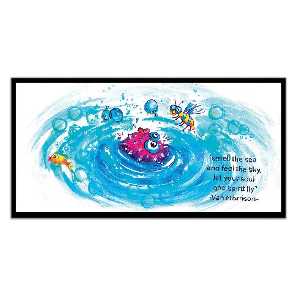 Studio Light Colorful Mix ABM Signature Water Transfer Paper abmsiwtp01 pufferfish