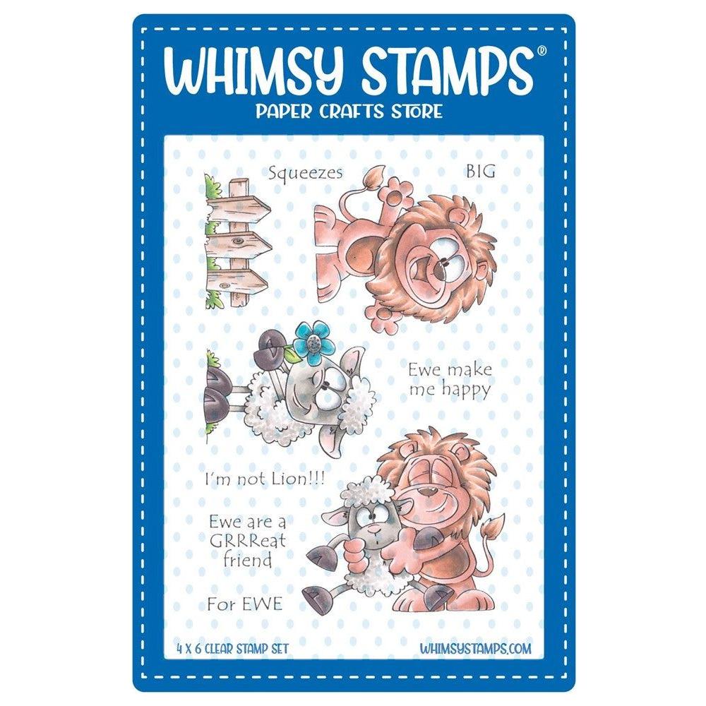 Whimsy Stamps Friend Like Ewe Clear Stamps DP1109