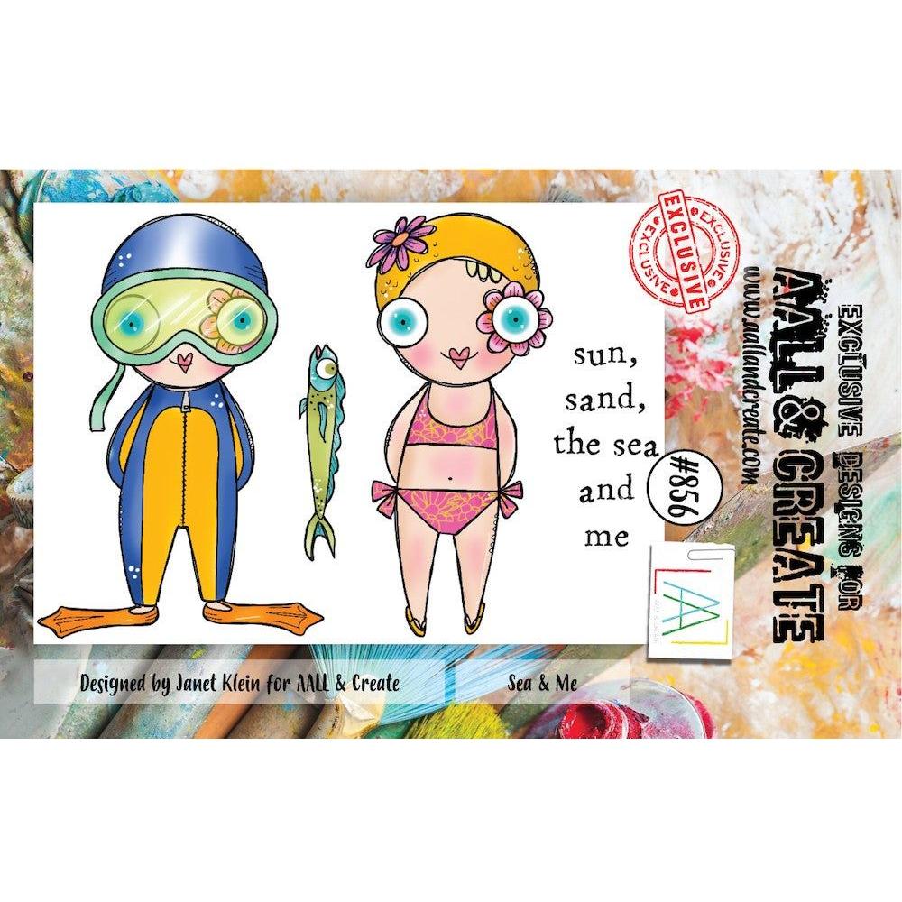 AALL & Create Sea and Me A7 Clear Stamps aall856