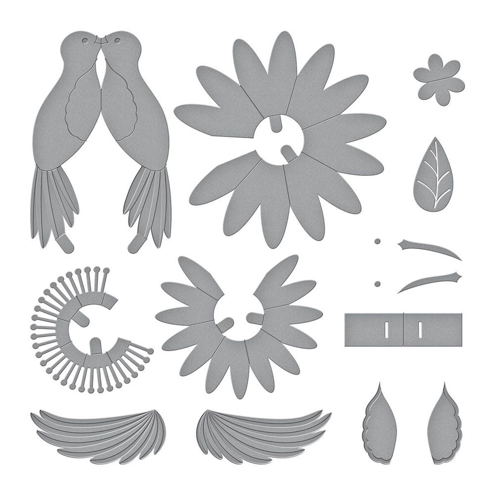 Flower PopOut Stencils (4 Pack)