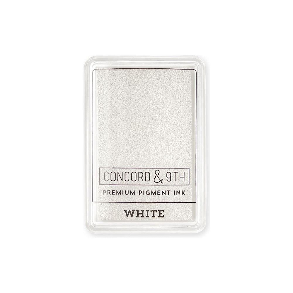 Concord & 9th White Ink Pad 11643