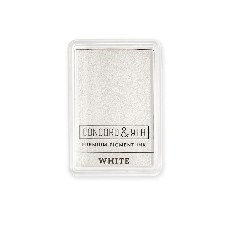 Ink Pad: White - Concord & 9th