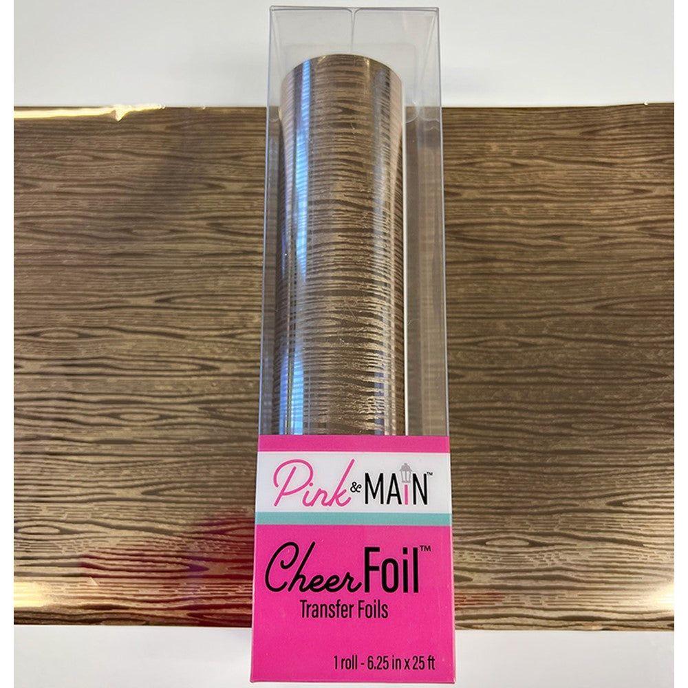 Pink and Main Log Cabin Gold Cheerfoil Roll PMF014