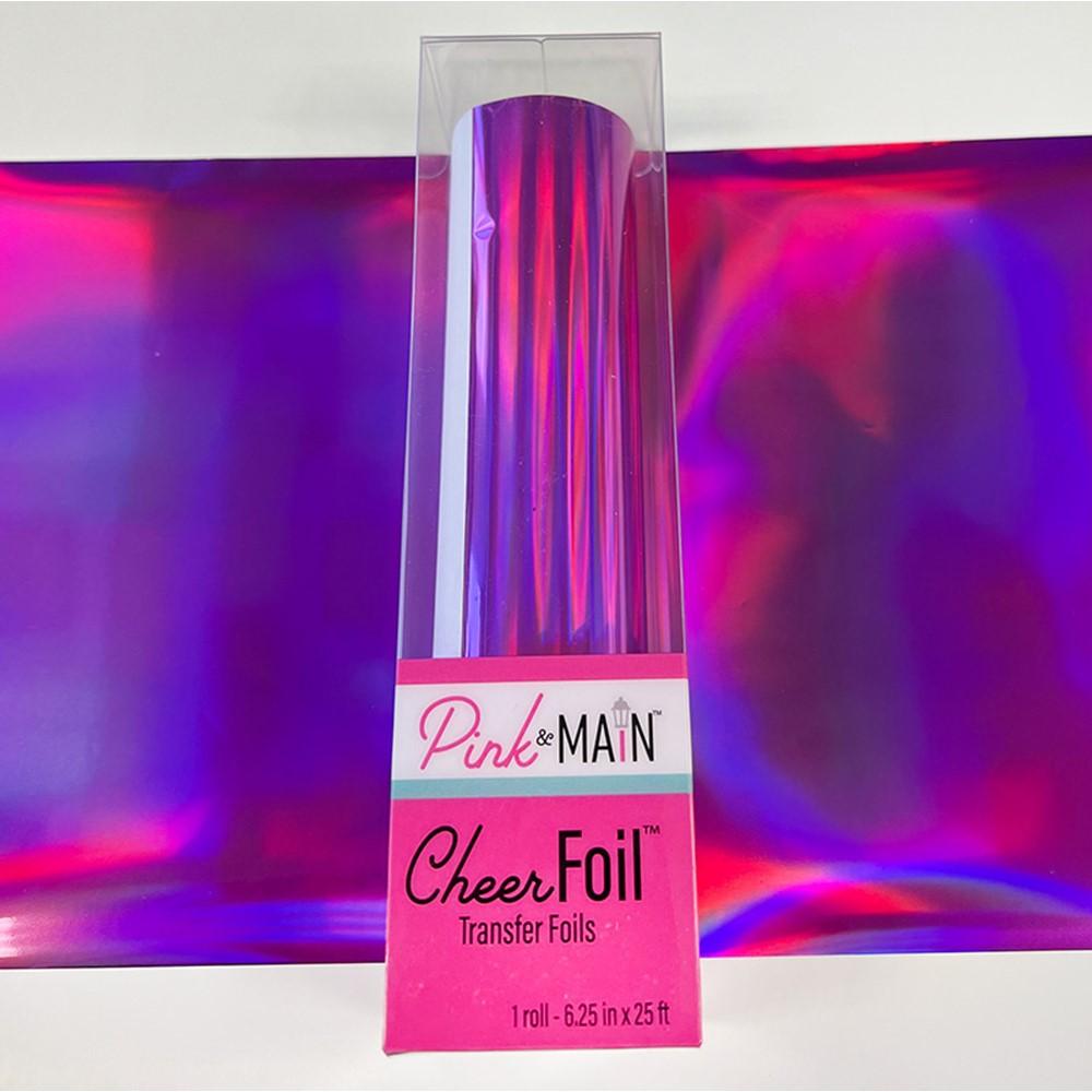 Pink and Main Fairy Wings Violet Cheerfoil Roll PMF020